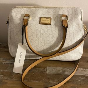White Calvin Klein Purse